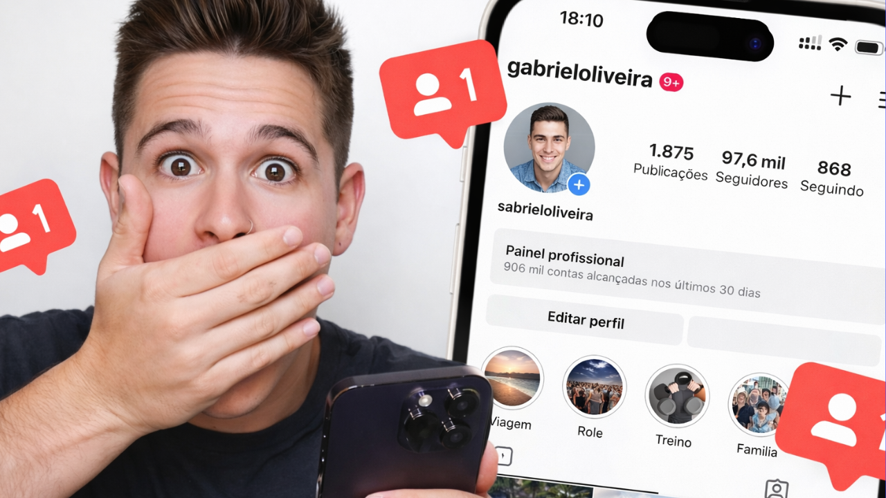 🚀 COMO GANHAR 350 SEGUIDORES POR HORA NO INSTAGRAM