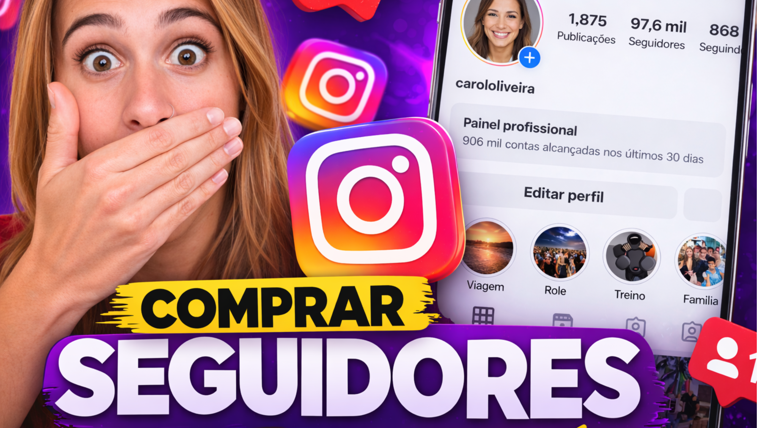 🚀 Como comprar seguidores e viralizar no Instagram
