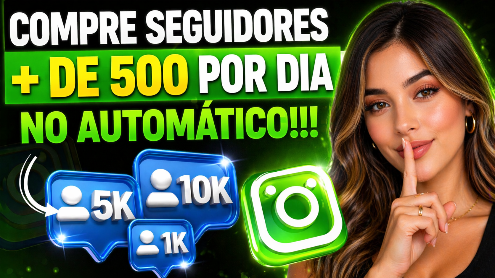 🚀 Como ganhar seguidores no Instagram e crescer com estratégia de influência digital