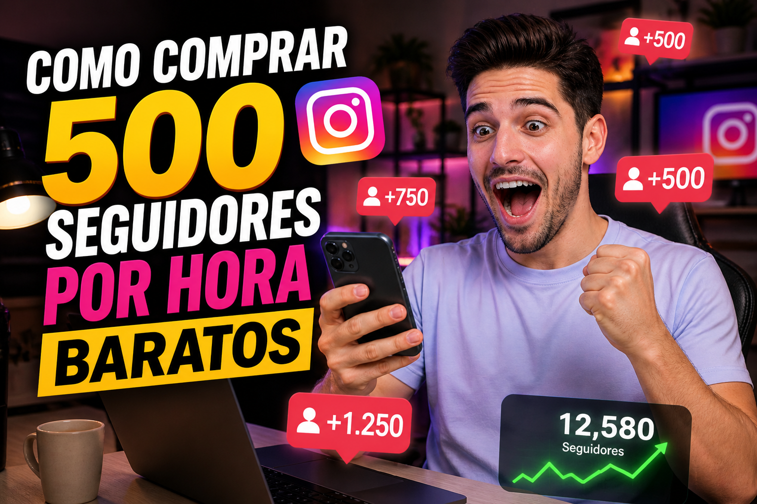 🚀 Como ganhar seguidores no Instagram e crescer com estratégia de crescimento acelerado e inteligente