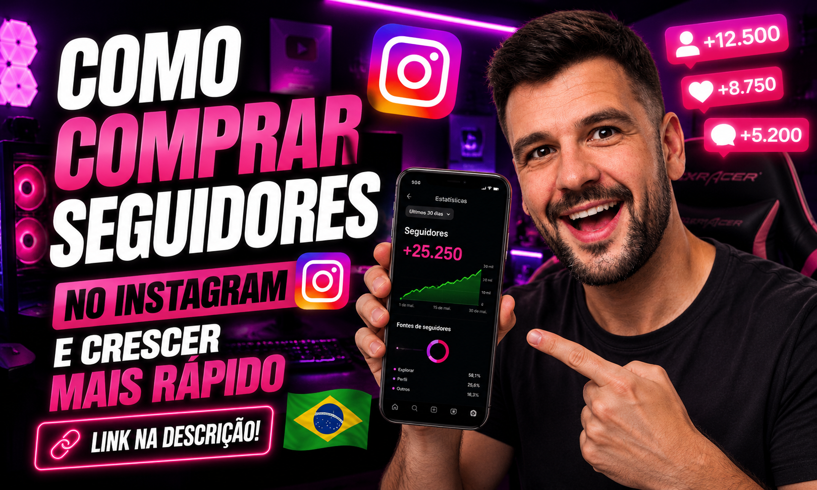 Como Comprar Seguidores no Instagram e Crescer Seu Perfil Comercial