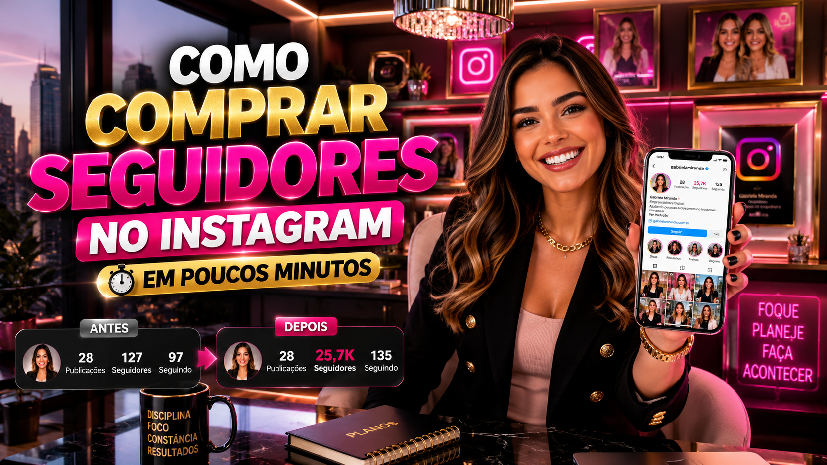 🚀 Como comprar seguidores no Instagram em poucos segundos e ter sua conta com mais de 10k de seguidores