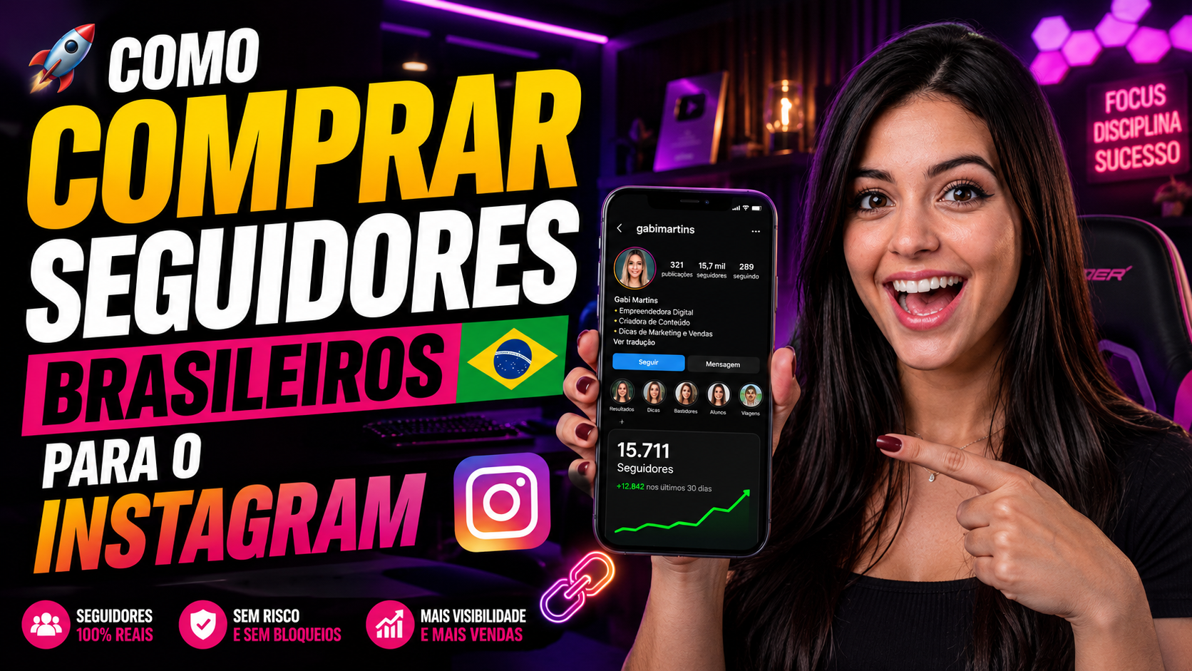🚀 Como comprar seguidores no Instagram e acelerar o crescimento do seu perfil