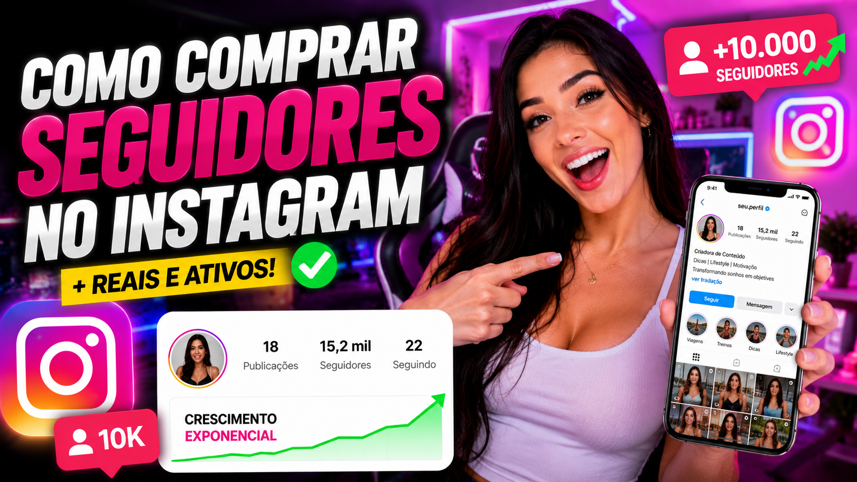 Como Comprar Seguidores no Instagram e Destacar Seu Perfil Entre Milhares de Concorrentes
