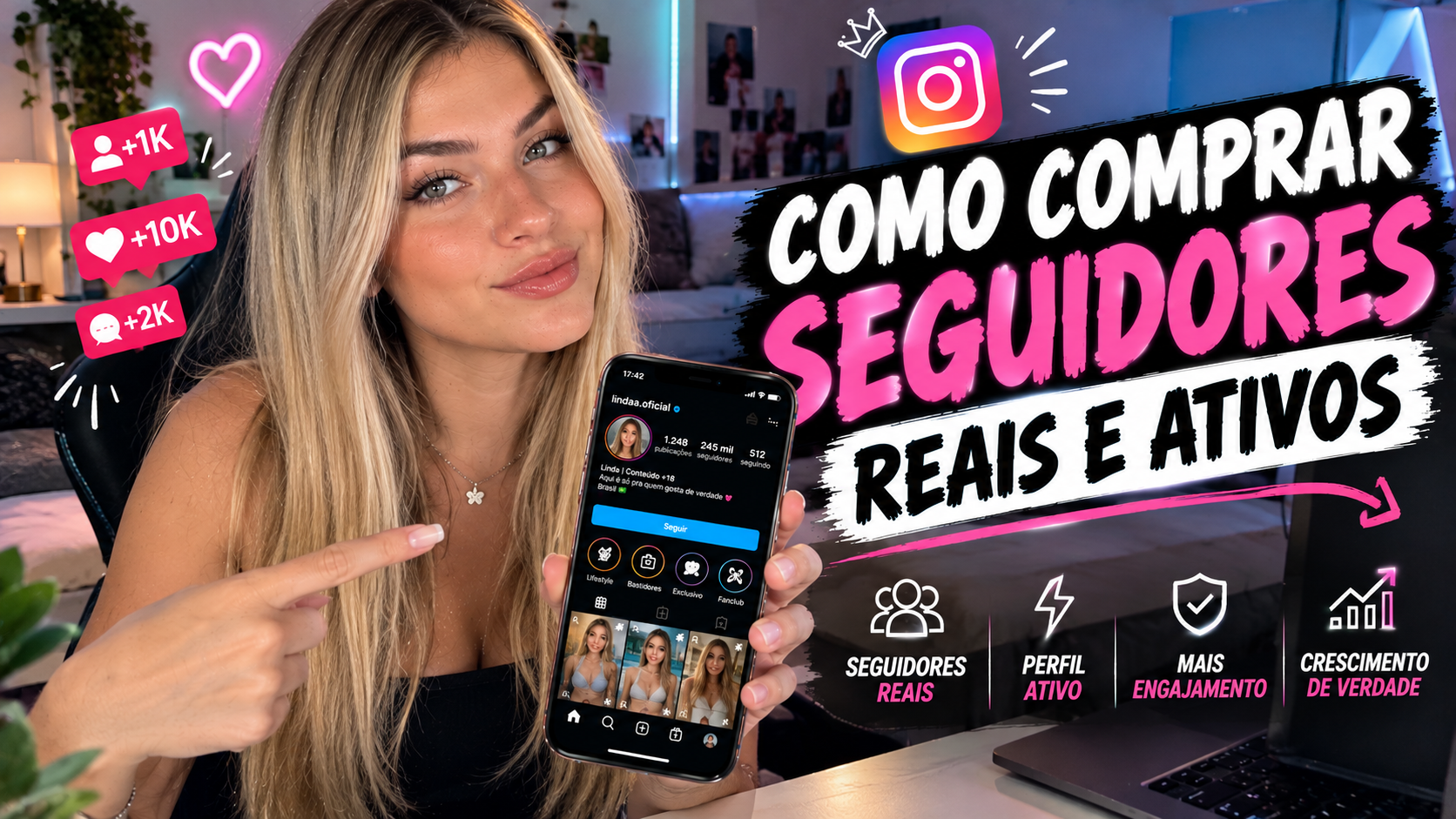 🌟 Como comprar seguidores no Instagram e destacar seu perfil entre tantos outros