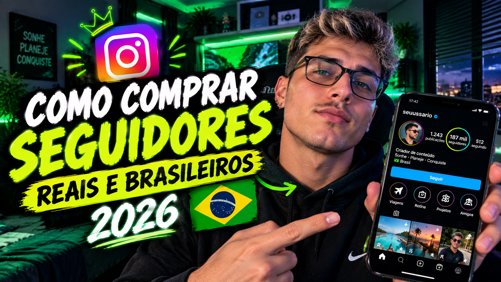 💎 Como comprar seguidores no Instagram e destacar seu perfil em 2026
